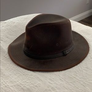 Henschel NWT leather Indiana Jones hat